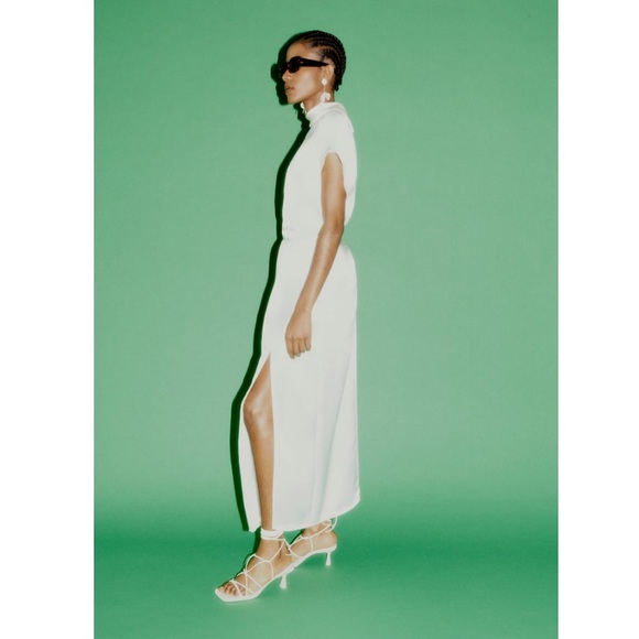 Zara satin effect draped skirt - Picture 10 of 16